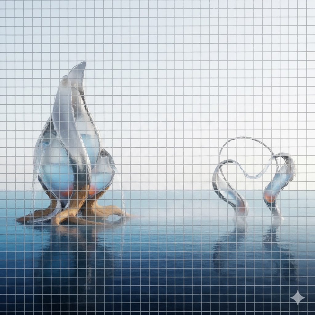 IDU — viewed through wired safety glass